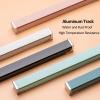 Pink Blue Black White Curtain Track Set Wall Mounted Heavy Duty, Sliding Room Divider Curtain Rod for Small Space/ Drop Ceiling/ Kids Bedroom/ Hospital, Customizable ( Color : #3 , Size : 1.5m/4.9ft ) view 3