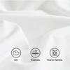 3 Piece Set Duvet Cover Oversized King Size Mediterranean Blue Reversible Ultra Soft Brushed Microfiber Premium Soft & Breathable Luxurious with Zipper Closure & Corner Ties Easy Care view 4