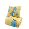 Animals Bedding Set, Full/Queen Size Bedspread Set, Dinosaur Yellow Themed Coverlet, Kids Boys Girls Bedding, (Twin) view 1