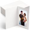 Fainne 150 Pack Photo Folders 4x6Inch Cardboard Picture Frame Photo Frame Thank You Cards Cardboard Folders Paper Greeting Cards Inserts for Portraits Christmas Wedding (4 x 6 Inch,White) view 1