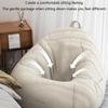 ArtsPavilion Bean Bag Chair Cover Only Without Filling, Stuffed Animal Bean Bag Storage, Soft Washable Sturdy Zipper Beanbag Case, Sack Bean Bag 120 * 140cm Grey view 3