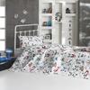 Animals Bedding Set, Full/Queen Size Bedspread Set, Panda Themed Coverlet, Kids Boys Girls Bedding, (Twin) view 2