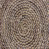 CASAVANI Hand Braided Rag Rug Geometric Beige & Multicolor Cotton Chindi & Jute Rug Home/Office Mat Best Uses for Bedroom,Nursery Room,Kids Room & Kitchen 4x4 Feet Round view 4