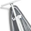 Full Size Ironing Board with Cover & Pad  Made in USA by Seymour Home Products Adjustable Steel T-Legs, 35" High Perforated Top for Steam Durable Iron Board for Home, Laundry Room (Grey) view 2