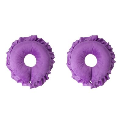 minkissy 2pcs U-Shaped Face Massage Pillow Lying Hollow Cushion for Beauty Salon for Neck and Face Relaxation Travel Accessory for Comfort