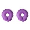 minkissy 2pcs U-Shaped Face Massage Pillow Lying Hollow Cushion for Beauty Salon for Neck and Face Relaxation Travel Accessory for Comfort view 1