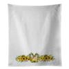 Caroline's Treasures CK2981WTKT Cairn Terrier in Sunflowers White Kitchen Towel Set of 2 Dish Towels Decorative Bathroom Hand Towel for Hand, Face, Hair, Yoga, Tea, Dishcloth, 19 X 25, White view 1