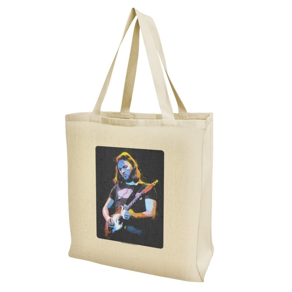 David Gilmour Guitar Graphic Grocery Travel Reusable Tote Bag