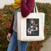 David Gilmour Guitar Graphic Grocery Travel Reusable Tote Bag view 2