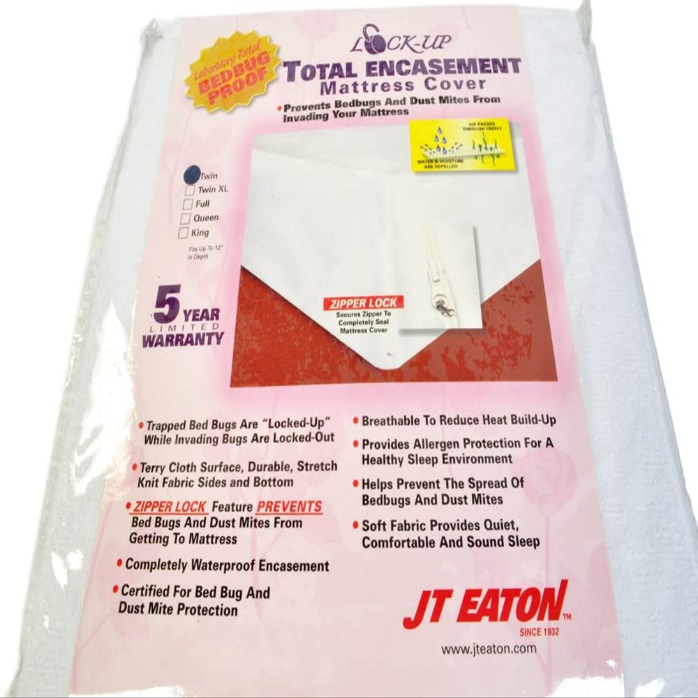 Total Encasement Mattress Cover Size Twin