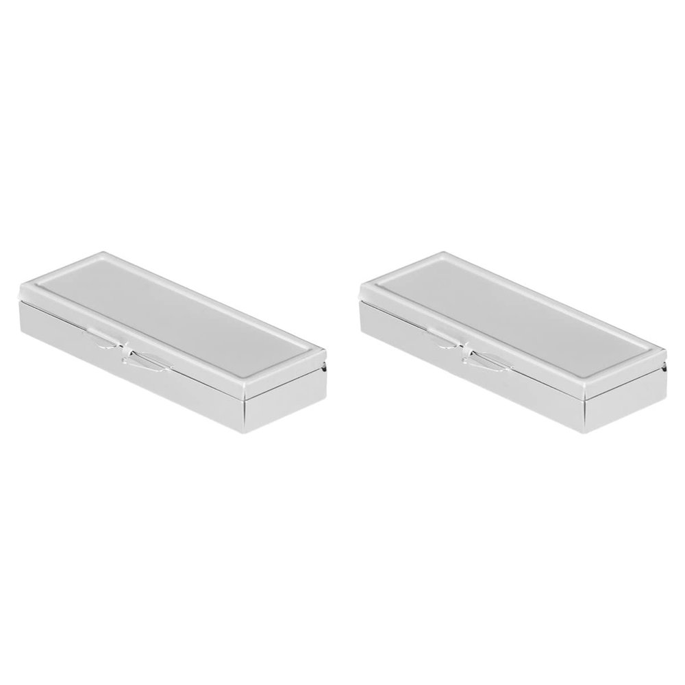 2 Pcs Pill Box Chewing Gum Container Candy Container