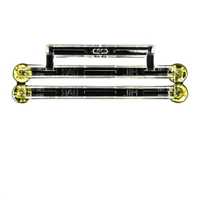 Multi 1-8th Space Plastic Ribbon Bar Holder (13)