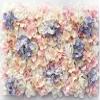 2 Pack of 16 x 24" Artificial Flower Wall Panels Flower Wall Mat Silk Rose Flower Panels for Backdrop Wedding Wall Decoration (Ivory) view 1