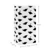 Hallmark Graduation Party Favor and Wrapped Treat Bags (30 Count; White with Black Mortarboards) for Grad Gifts, Open Houses, Gift Cards view 3