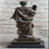 Bronze Fortuna Roman Goddess of Fortune Statue Hot Cast Signed Mythical Figurine Hot Cast Handmade Deal Finery Artwork by Think Bronze view 3