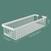 ONEMTB Bathroom Shelving Wall Mount Bathroom Rack Anti-Rust Bathroom Shelves Adhesive No Drilling Space Aluminum for Toilets-Black_3 Tier 30cm (Color : White, Size : 2 Layers 30cm) view 2