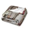 AXKEUDO Customized Blankets with Photos Picture Collage Personalized Blanket Custom Gift for Mothers Day,Dad,Mom,Family,Friends,Couples,Dog,Cat 1 Photo Collage 51.2"X39.4" view 3