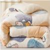 Pealihuy Double-Sided Velvet Winter Quilt, Super Warm Lamb Quilt Winter Blanket, Double-Sided Thicken Comforter, Premium Reversible Fleece Soft Bed Blanket,G,200x230cm/4kg view 1