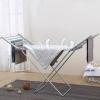 Energy-Efficient Electric Heated Clothes Airer Dryer,Towel Warmer,Portable Folding Clothes Drying Rack with 20 Heated Bars, Easy Storage, for Bathroom Laundry Room view 1
