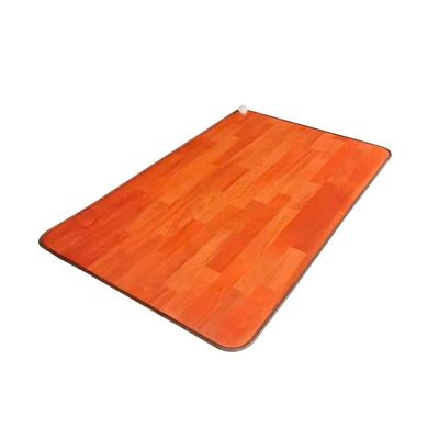 VNABO Indoor Heated Area Rug Floor Leather Heater Electric Mat Carbon Crystal Electric Heated Floor Simple Heated Floor Mats