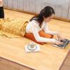 VNABO Indoor Heated Area Rug Floor Leather Heater Electric Mat Carbon Crystal Electric Heated Floor Simple Heated Floor Mats view 2