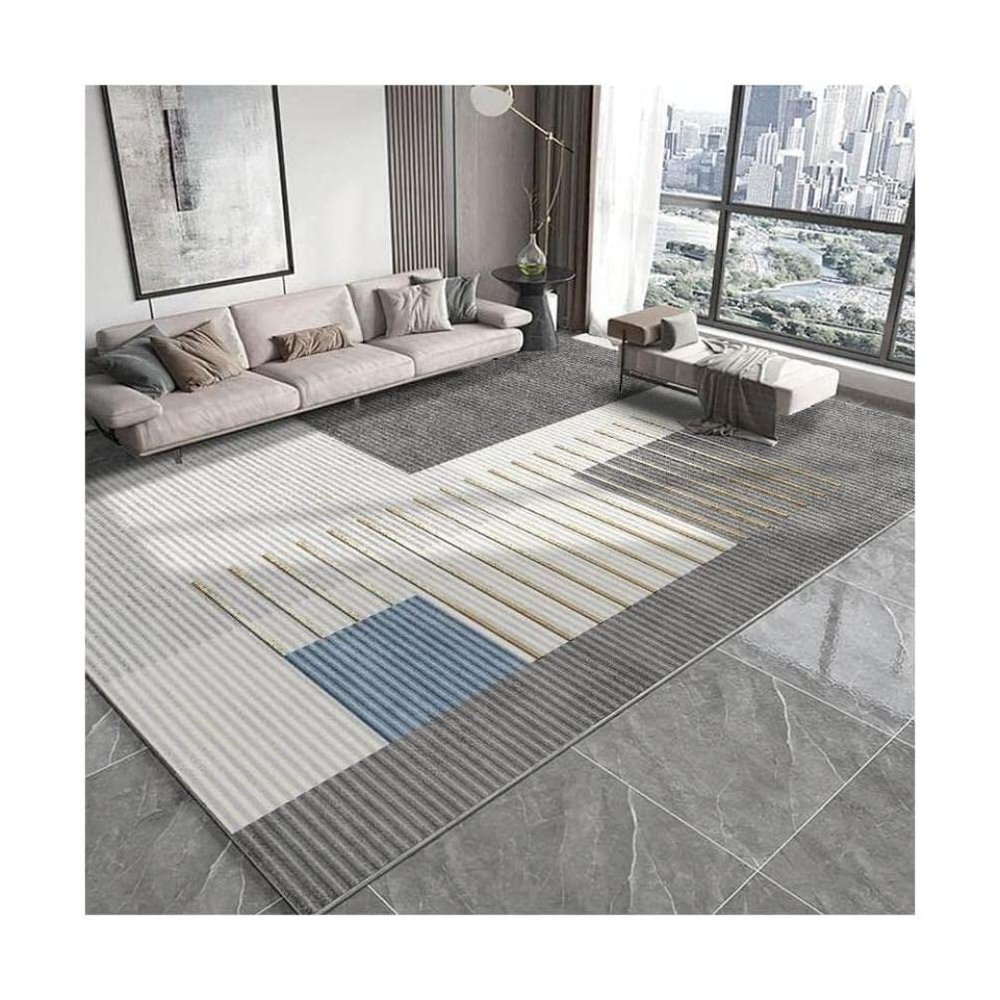 VNABO Heated Floor Mat Large Carbon Crystal Heated Area Rug Portable Electric Heated Floor Adjustable Heated Carpet for Home Decor