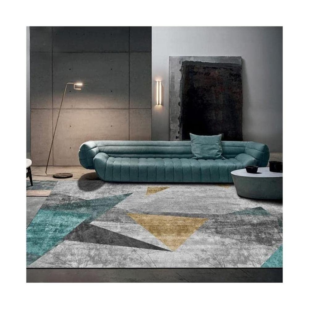 VNABO Heated Floor Mat Large Carbon Crystal Heated Area Rug Portable Electric Heated Floor Adjustable Heated Carpet for Home Decor