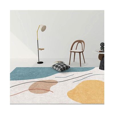 VNABO Carbon Crystal Heated Area Rug Abstract Simple Heated Floor Mats Retro Heater Electric Mat Home Decor Electric Heated Floor
