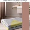 VNABO Adjustable Heated Area Rug Carbon Crystal Heated Carpet Simple Electric Heated Floor Living Room Heater Electric Mat view 3