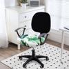 Smiry Stretch Printed Office Computer Desk Chair Covers for Seat & Backrest view 2