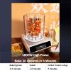 Multi-Function Vertical Barbecue Oven, Electric BBQ Smokeless Grill Indoor, Rotating Barbecue Meat Shashlik Roaster Grill Machine, Barbecue Household Appliances Stainless Steel for Home Use,1800W view 3