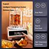 Multi-Function Vertical Barbecue Oven, Electric BBQ Smokeless Grill Indoor, Rotating Barbecue Meat Shashlik Roaster Grill Machine, Barbecue Household Appliances Stainless Steel for Home Use,1800W view 4