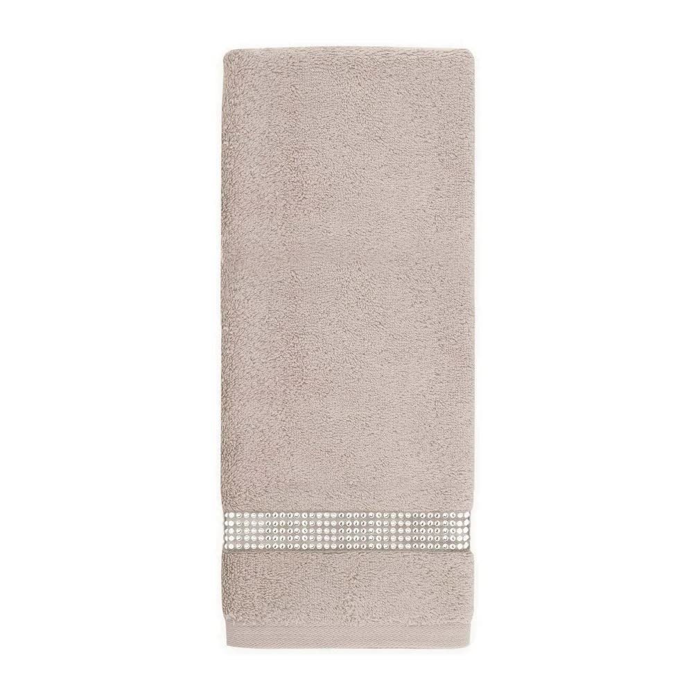 2 Piece Beautiful Taupe Color Extremely Soft, Warm, Cozy & Fluffy Cotton Bath Towels 16 in. L X 30 in. W X 0.3 in. H Size Modern Elegant Style, Machine Washable | Pretty Beige Shade, Highly Absorbent