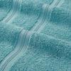 6-Piece Soft and Fluffy Plush, Highly Absorbent, Turquoise Bath Hand Towels 14 in. L X 10 in. W Size, Cotton Material, Machine Washable, Quick Dry | All Season Blue Shade, Extra Absorbent, Durable view 3
