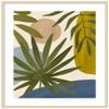 Amanti Art Framed Wall Art Print 41x33 Tropica Tumble II by Victoria Barnes, Abstract Wall Art, Modern Contemporary Decor, X-Large Poster Painting Artwork for Living Room, Bedroom, Bathroom, Kitchen, view 1