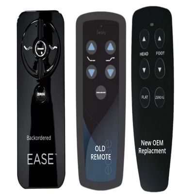 OEM Replacement Remote for Ease and Ease 2.0 Adjustable Beds (New Silver Alt Version)