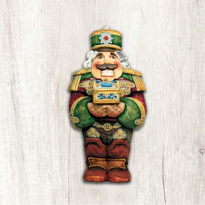 Designocracy Nutcracker Holiday Outdoor Dcor Large Ornament by G. DeBrekht - 8153313M