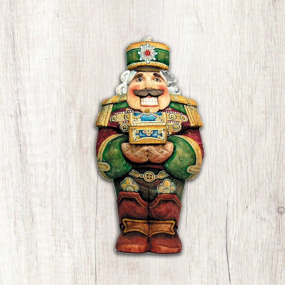 Designocracy Nutcracker Holiday Outdoor Dcor Large Ornament by G. DeBrekht - 8153313M