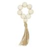 12 Pcs Wooden Bead Napkin Rings Napkin Buckles Handmade Napkin Buckle view 1