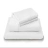 LuckShree King Giza Sheet Set- 100% Organically Grown Giza Egyptian Cotton, 4-Piece 15-inch Deep Pockets Ultra Soft Sheets - White view 1
