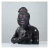 Sculpture Tabletop Sculpture Fashion Desktop Ornaments Home Decor Figurine Black Mask Bust Figure Sculpture Home Living Room Office Decoration Modern Statue Creative Decorative view 3