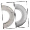 VICASKY Nano Sound Ring Designed Drapery Grommets 80pcs Plastic Curtain Grommets Self-Lock for Shower Curtains Easy to Use Home Accessories view 2