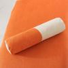 Flush of Dawn Washable Cotton Linen Long Bolster Pillow, Sofa Round Roll Pillow Cervical Pillows for Neck Pain Knees Feet Rest Cylinder Round Cushion (6315cm/24.8"5.91", Orange) view 1