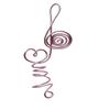 Mini Treble Clef Christmas Tree Topper For Mini Music Themed Holiday Tree view 1