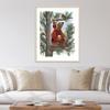Amanti Art Framed Wall Art Print 41x33 Lumberjack Bear Pine Tree Coffee Break by Fab Funky, Animals Wall Art, Whimsical Decor, X-Large Poster Painting Artwork for Living Room, Bedroom, Bathroom, view 4