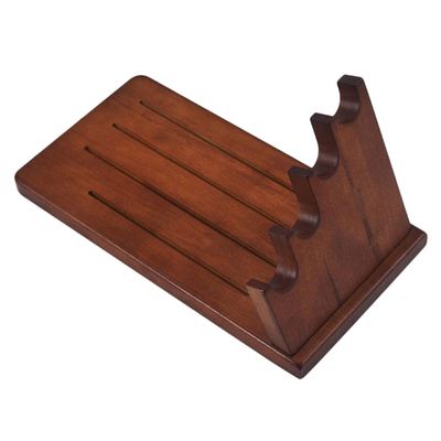 1pc Solid Wood Knife Holder Removable Design Practical Kitchen Cutter Rack for Organized Storage and Easy Access to Cutlery