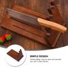 1pc Solid Wood Knife Holder Removable Design Practical Kitchen Cutter Rack for Organized Storage and Easy Access to Cutlery view 4