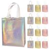 12 Pcs Non-woven Reusable Gift Bags With Handles for Party Favor 8W x 4L x10H Size view 2