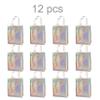 LOOKSGO 12 Pcs Non-woven Reusable Gift Bags With Handles for Party Favor 8W x 4L x10H Size view 4