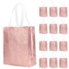 LOOKSGO 12 Pcs Non-woven Reusable Gift Bags With Handles for Party Favor 8W x 4L x10H Size view 1